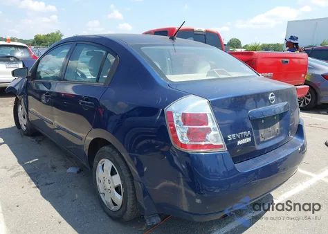 2008 Nissan Sentra 2.0 from USA, damaged, VIN 3N1AB61EX8L608136